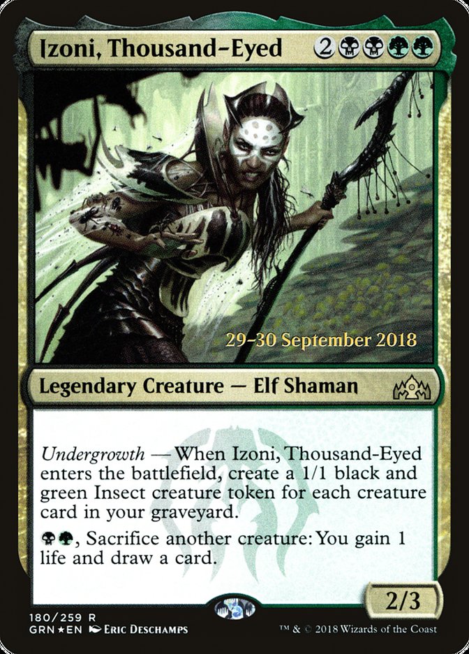 Izoni, Thousand-Eyed [Guilds of Ravnica Prerelease Promos] | Lots Moore NSW
