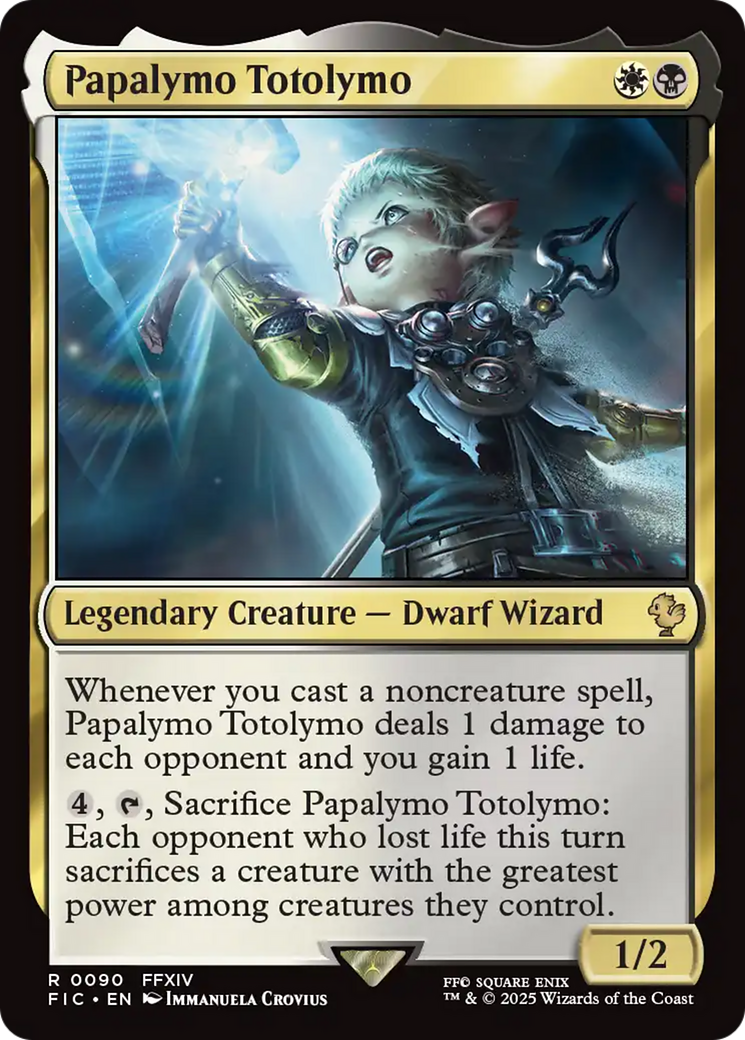 Papalymo Totolymo [FINAL FANTASY Commander] | Lots Moore NSW