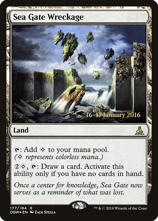 Sea Gate Wreckage [Oath of the Gatewatch Prerelease Promos] | Lots Moore NSW