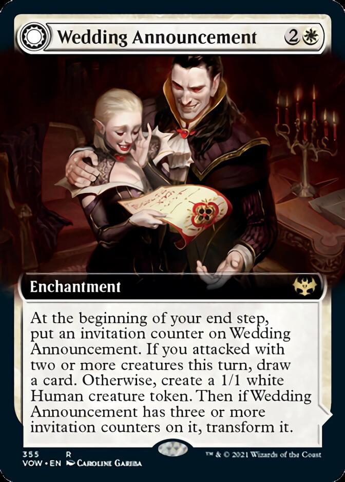 Wedding Announcement // Wedding Festivity (Extended Art) [Innistrad: Crimson Vow] | Lots Moore NSW