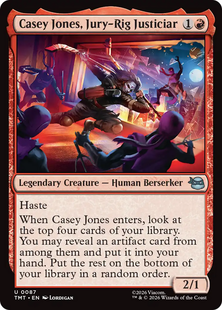 Casey Jones, Jury-Rig Justiciar [Teenage Mutant Ninja Turtles] | Lots Moore NSW