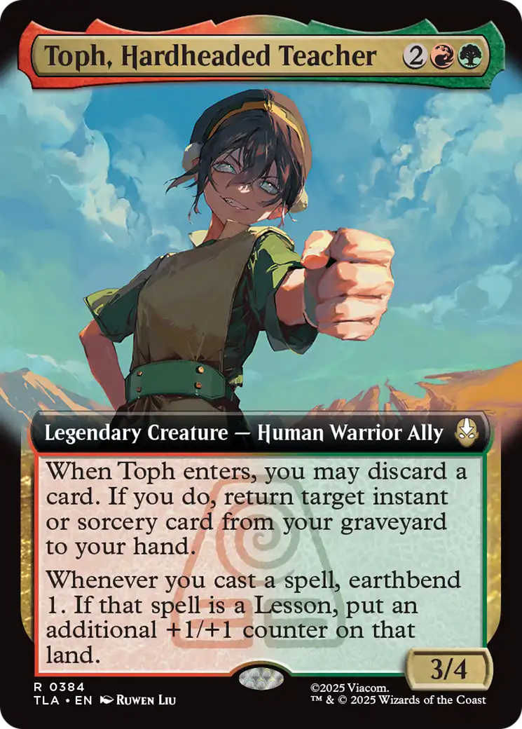 Toph, Hardheaded Teacher (Extended Art) [Avatar: The Last Airbender] | Lots Moore NSW