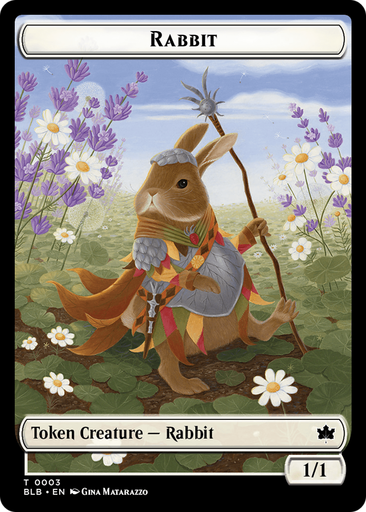 Rabbit Token [Bloomburrow Tokens] | Lots Moore NSW