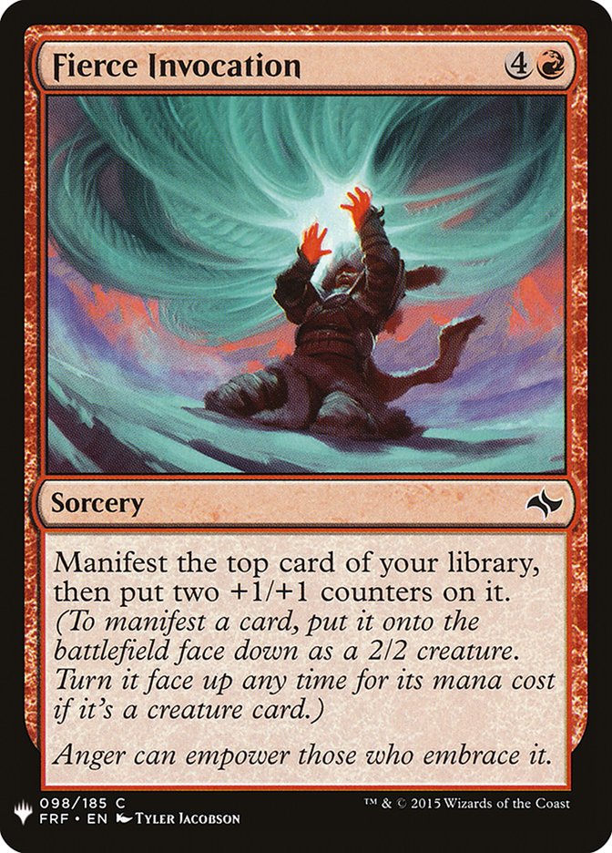Fierce Invocation [Mystery Booster] | Lots Moore NSW