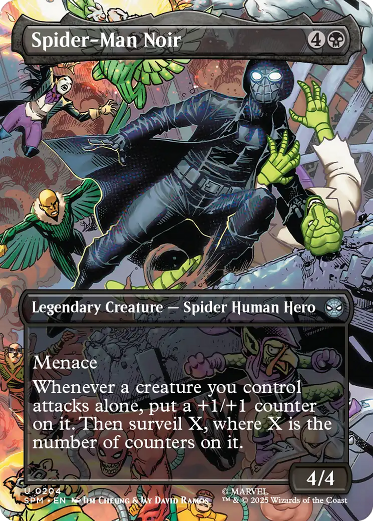 Spider-Man Noir (Borderless) [Marvel's Spider-Man] | Lots Moore NSW