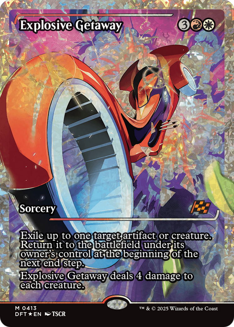 Explosive Getaway (Promo Pack) [Aetherdrift Promos] | Lots Moore NSW