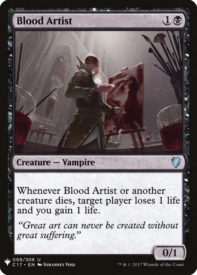 Blood Artist [Mystery Booster] | Lots Moore NSW