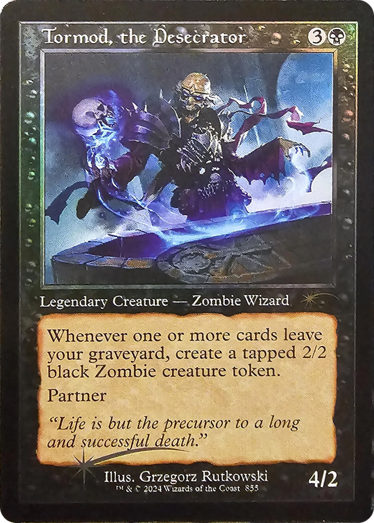 Tormod, the Desecrator (Retro Frame) [Secret Lair Drop Series] | Lots Moore NSW