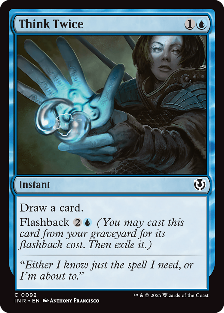 Think Twice [Innistrad Remastered] | Lots Moore NSW