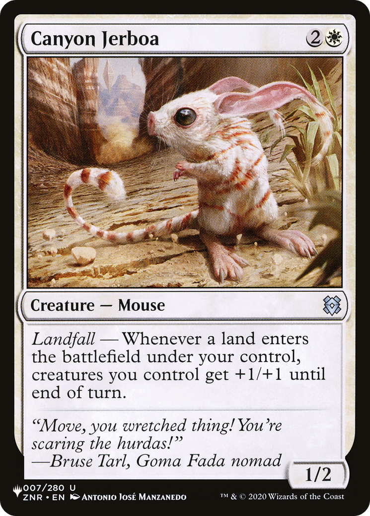 Canyon Jerboa [The List] | Lots Moore NSW