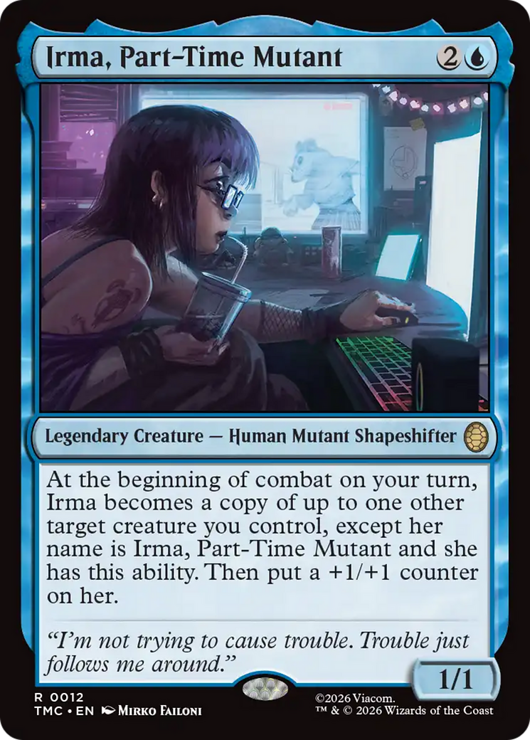Irma, Part-Time Mutant [Teenage Mutant Ninja Turtles Commander] | Lots Moore NSW
