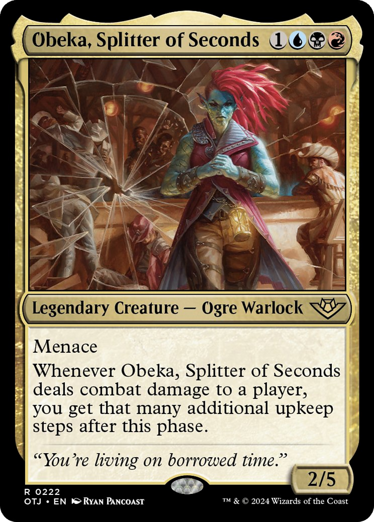 Obeka, Splitter of Seconds [Outlaws of Thunder Junction] | Lots Moore NSW