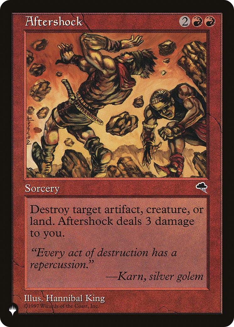Aftershock [The List] | Lots Moore NSW