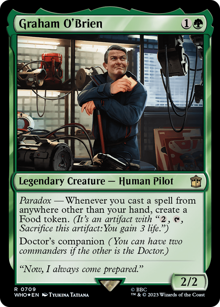 Graham O'Brien (Surge Foil) [Doctor Who] | Lots Moore NSW