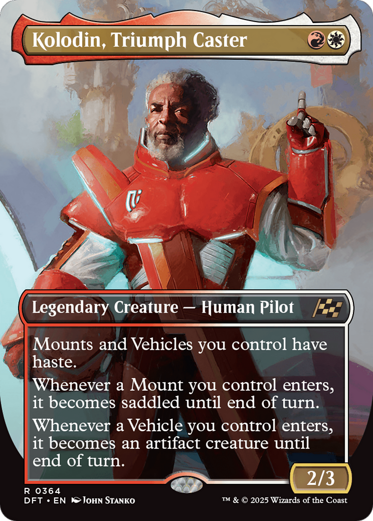 Kolodin, Triumph Caster (Borderless) [Aetherdrift] | Lots Moore NSW