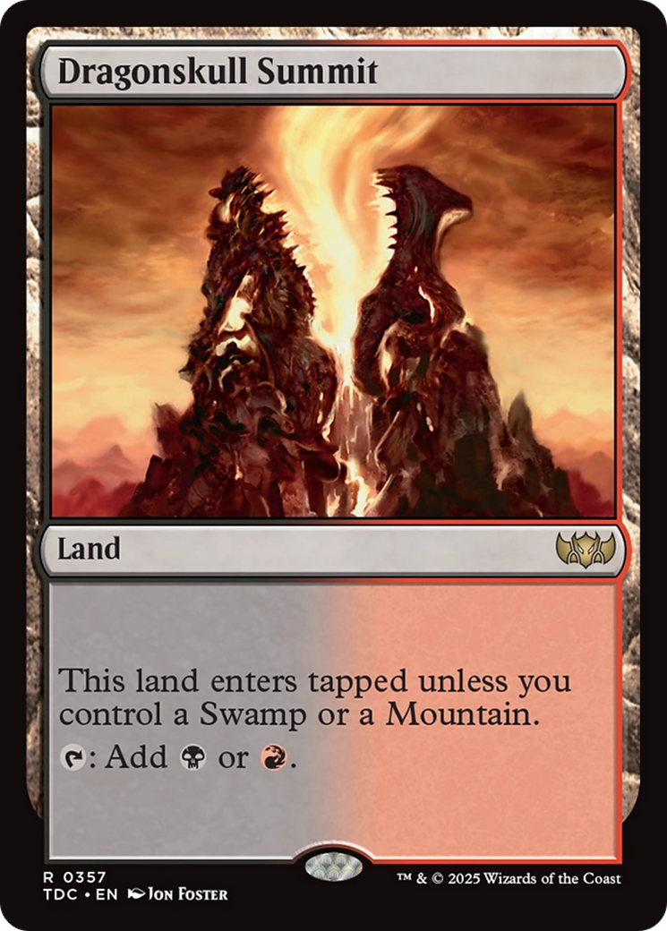 Dragonskull Summit [Tarkir: Dragonstorm Commander] | Lots Moore NSW