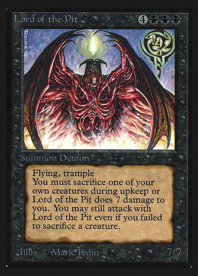 Lord of the Pit [International Collectors' Edition] | Lots Moore NSW