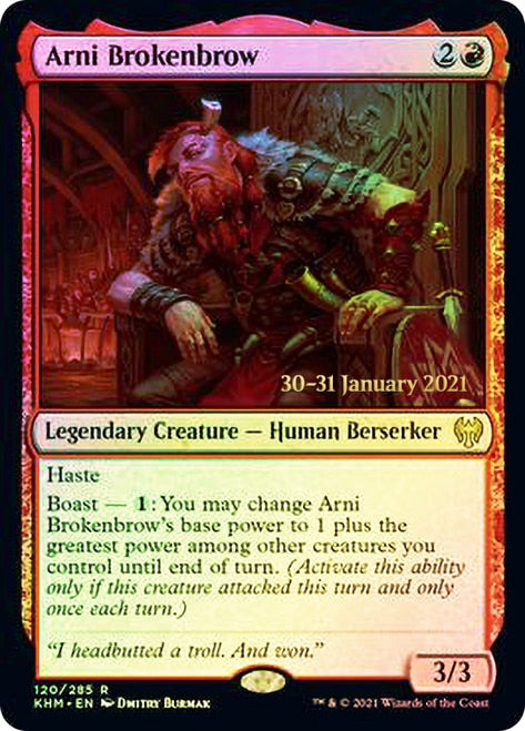 Arni Brokenbrow [Kaldheim Prerelease Promos] | Lots Moore NSW