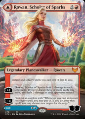 Rowan, Scholar of Sparks // Will, Scholar of Frost (Borderless) [Strixhaven: School of Mages] | Lots Moore NSW