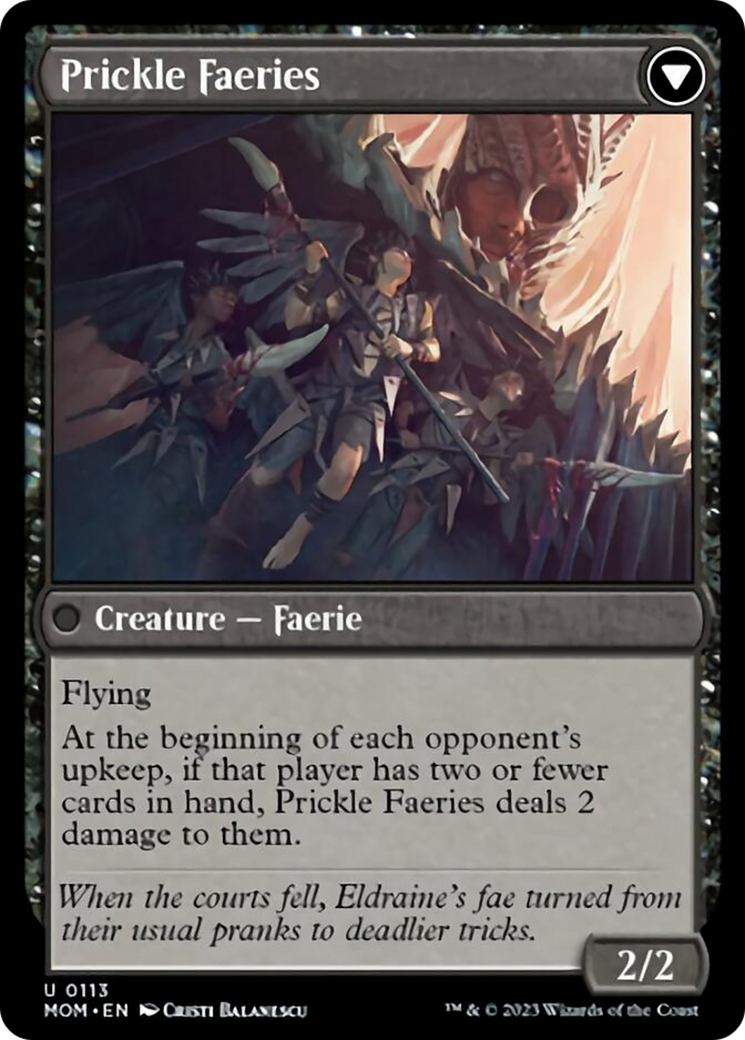 Invasion of Eldraine // Prickle Faeries [March of the Machine] | Lots Moore NSW