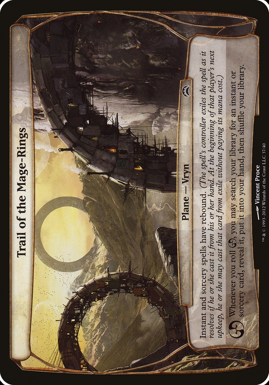 Trail of the Mage-Rings (Planes) [Planechase 2012 Planes] | Lots Moore NSW