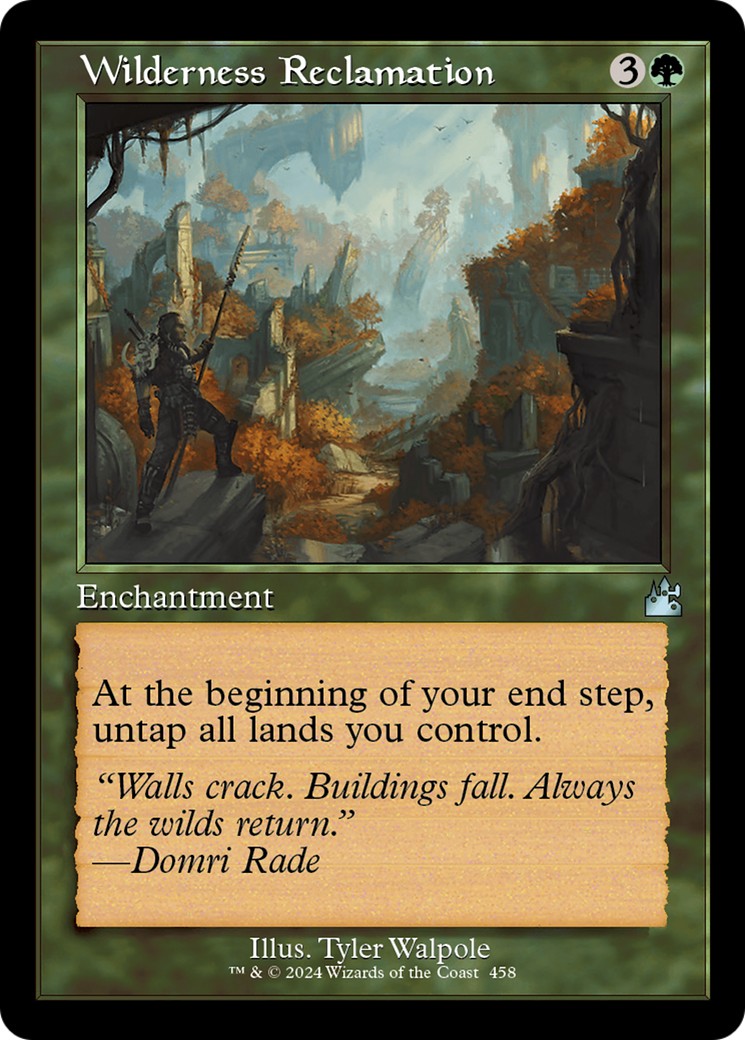 Wilderness Reclamation (Retro Frame) [Ravnica Remastered] | Lots Moore NSW