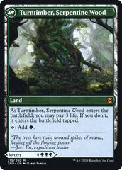 Turntimber Symbiosis // Turntimber, Serpentine Wood [Zendikar Rising Prerelease Promos] | Lots Moore NSW