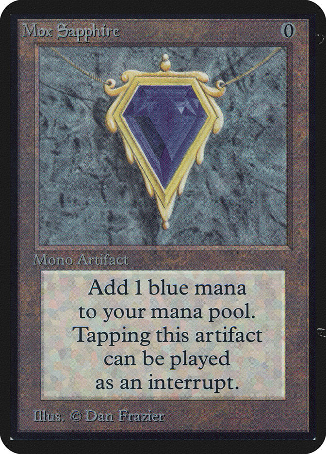 Mox Sapphire [Alpha Edition] | Lots Moore NSW