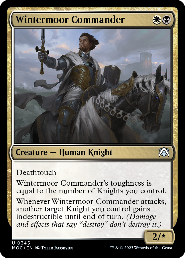 Wintermoor Commander [March of the Machine Commander] | Lots Moore NSW