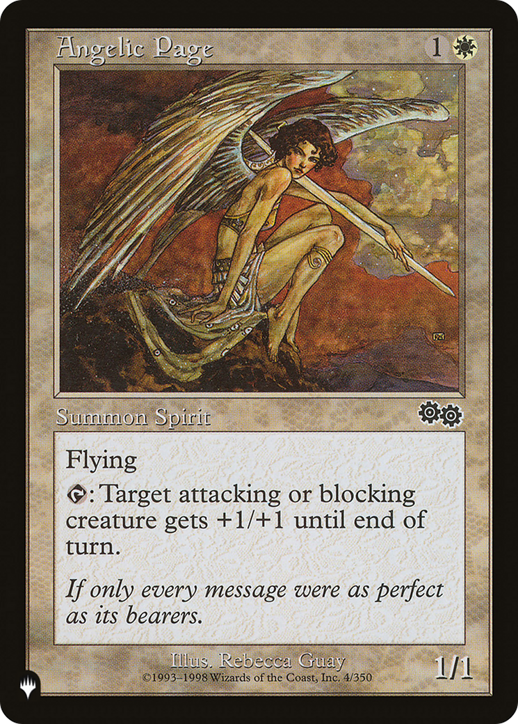 Angelic Page [The List Reprints] | Lots Moore NSW