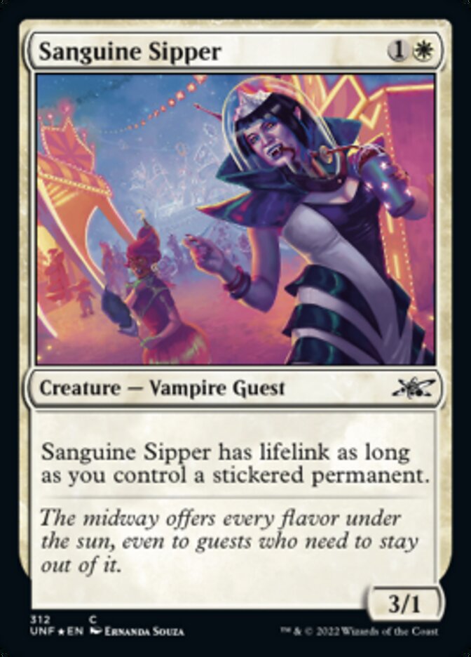 Sanguine Sipper (Galaxy Foil) [Unfinity] | Lots Moore NSW