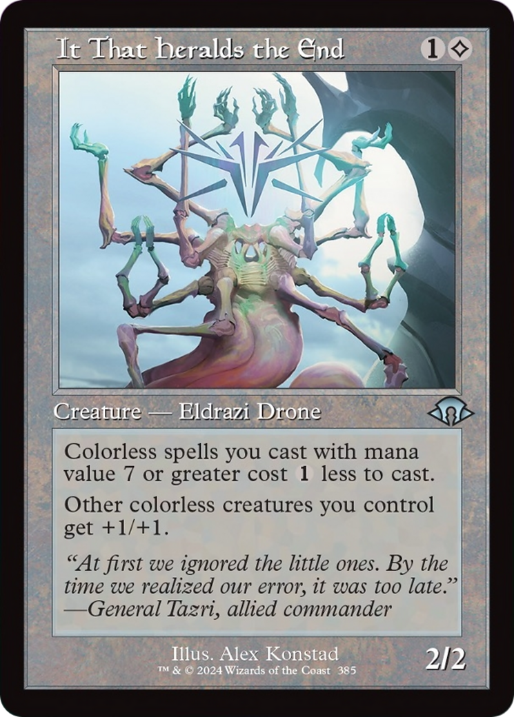 It That Heralds the End (Retro [Modern Horizons 3] | Lots Moore NSW