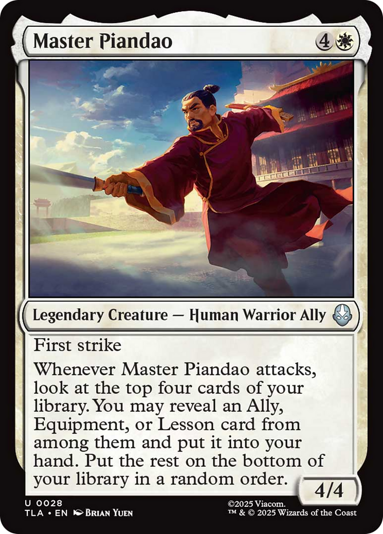 Master Piandao [Avatar: The Last Airbender] | Lots Moore NSW