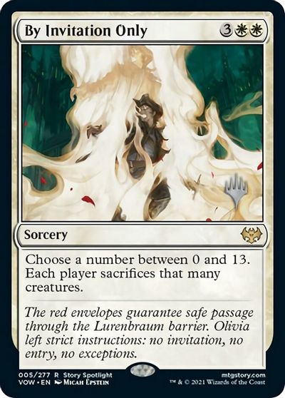 By Invitation Only (Promo Pack) [Innistrad: Crimson Vow Promos] | Lots Moore NSW