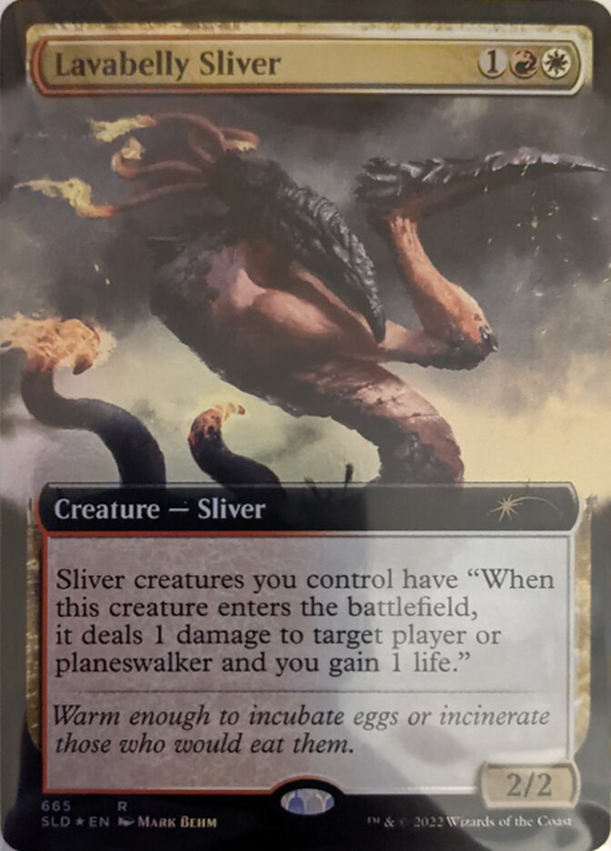Lavabelly Sliver (Extended Art) [Secret Lair Drop Promos] | Lots Moore NSW