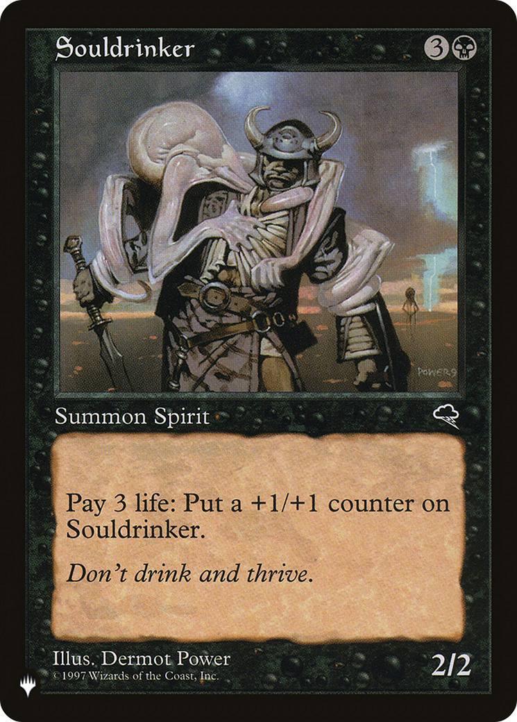 Souldrinker [The List Reprints] | Lots Moore NSW