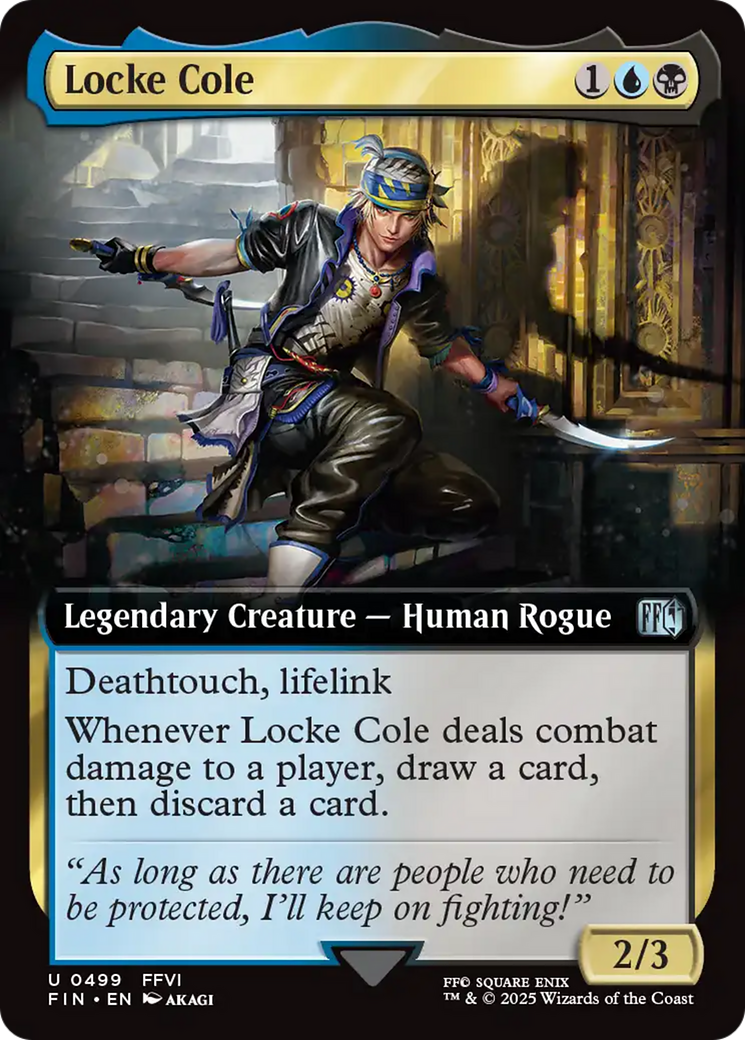 Locke Cole (Extended Art) [FINAL FANTASY] | Lots Moore NSW