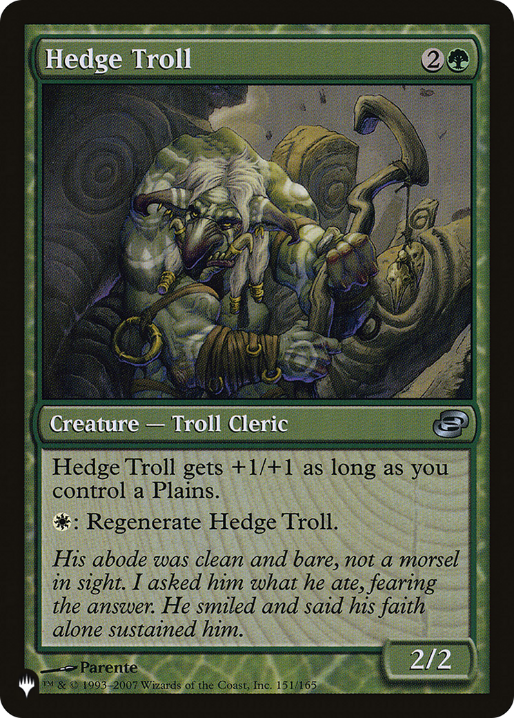 Hedge Troll [The List] | Lots Moore NSW