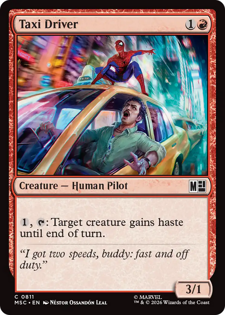Taxi Driver [Marvel Super Heroes Commander] | Lots Moore NSW