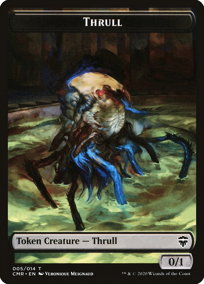 Soldier // Thrull Double-Sided Token [Commander Legends Tokens] | Lots Moore NSW