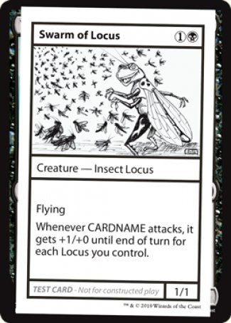 Swarm of Locus (2021 Edition) [Mystery Booster Playtest Cards] | Lots Moore NSW