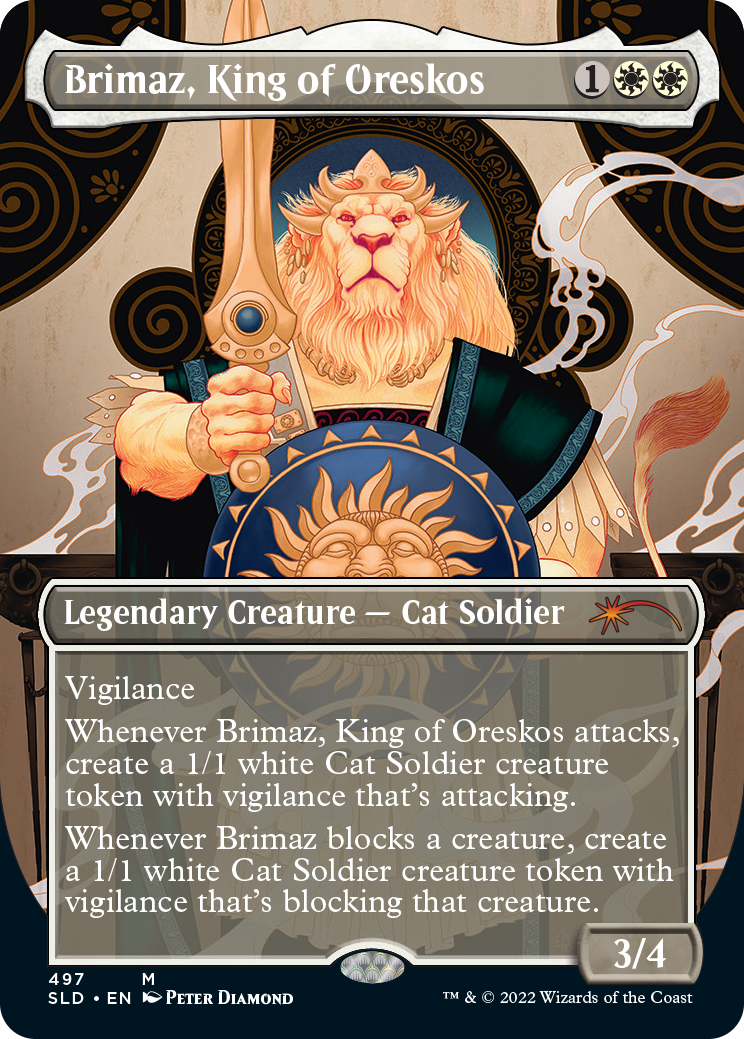 Brimaz, King of Oreskos (Borderless) [Secret Lair Drop Series] | Lots Moore NSW
