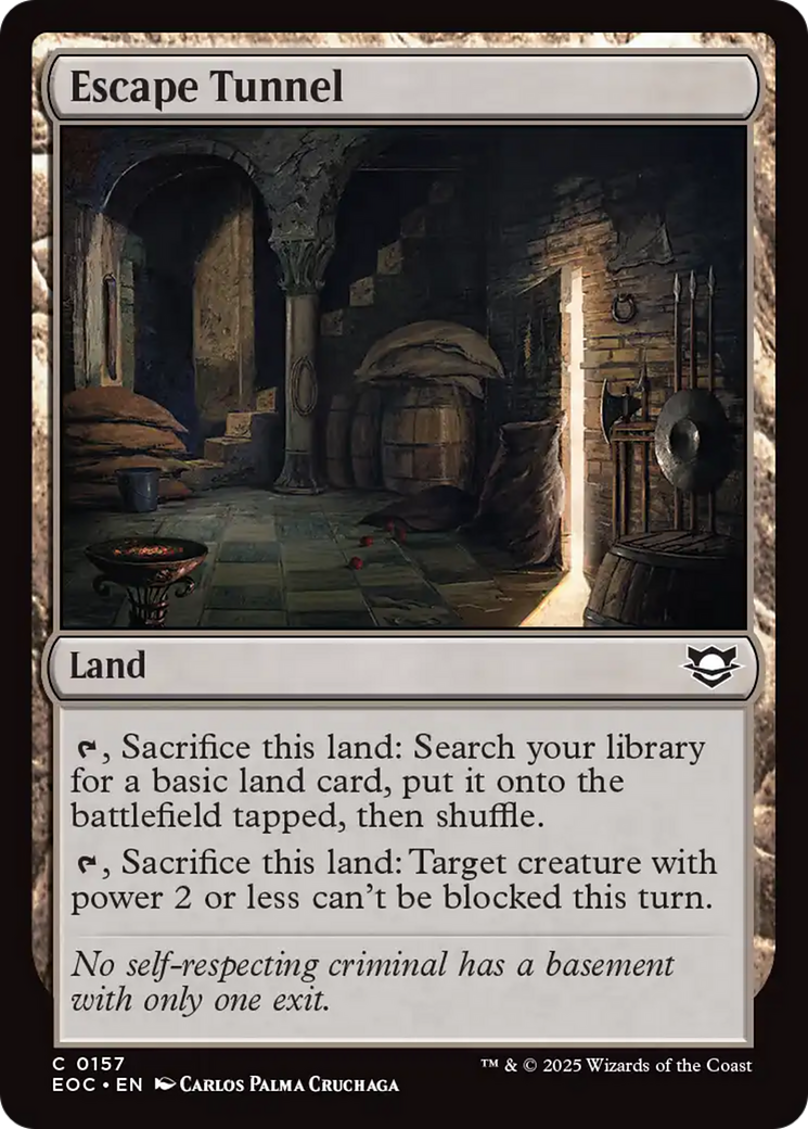 Escape Tunnel [Edge of Eternities Commander] | Lots Moore NSW