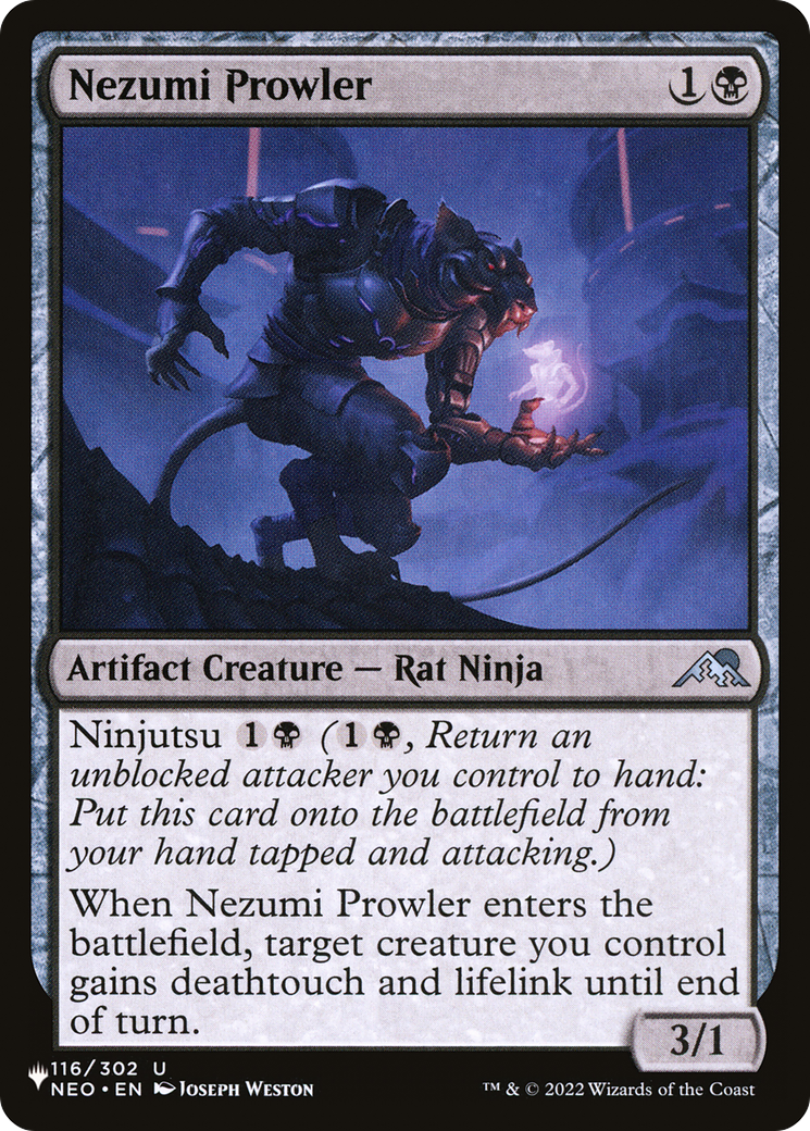 Nezumi Prowler [The List Reprints] | Lots Moore NSW