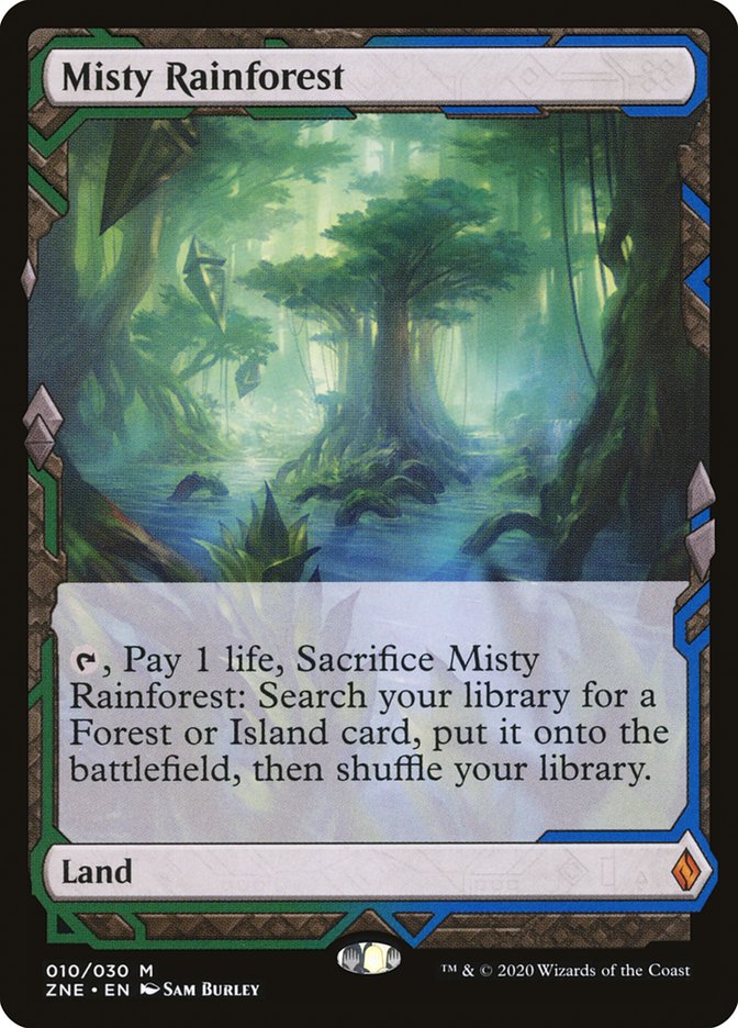 Misty Rainforest (Expeditions) [Zendikar Rising Expeditions] | Lots Moore NSW