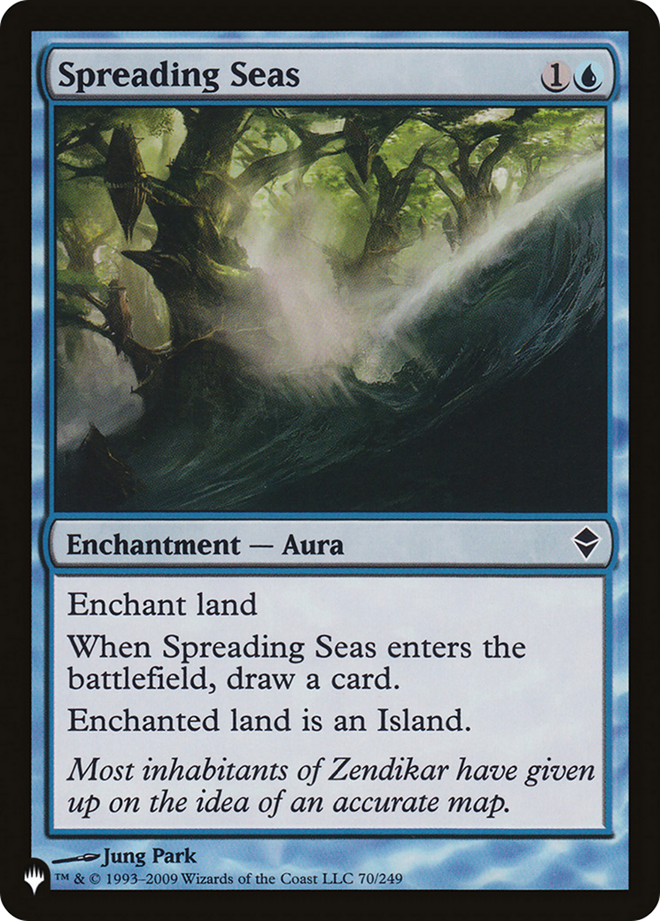 Spreading Seas [The List Reprints] | Lots Moore NSW