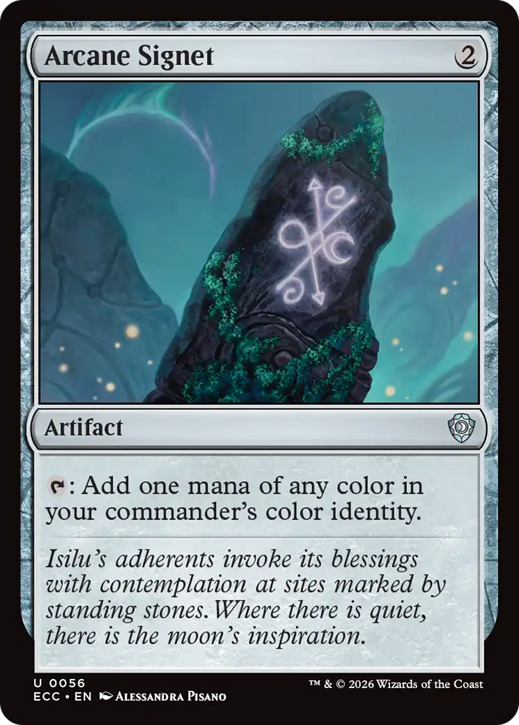 Arcane Signet (0056) [Lorwyn Eclipsed Commander] Magic: The Gathering | Lots Moore NSW
