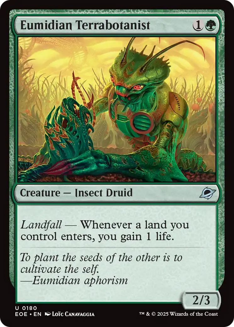 Eumidian Terrabotanist [Edge of Eternities] | Lots Moore NSW