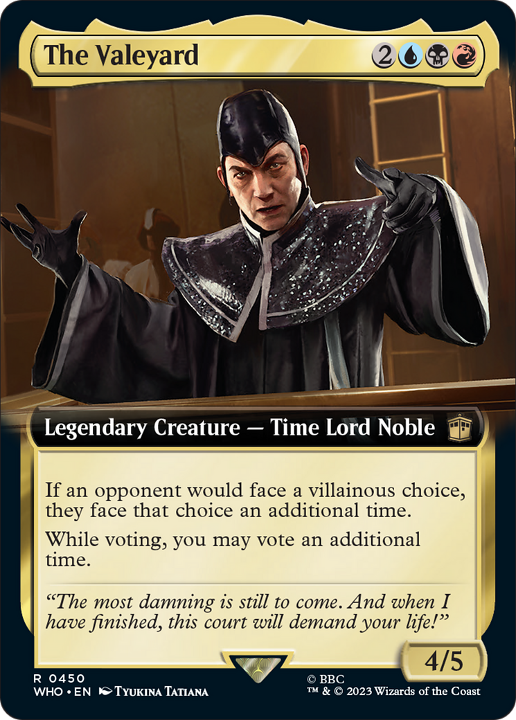 The Valeyard (Extended Art) [Doctor Who] | Lots Moore NSW
