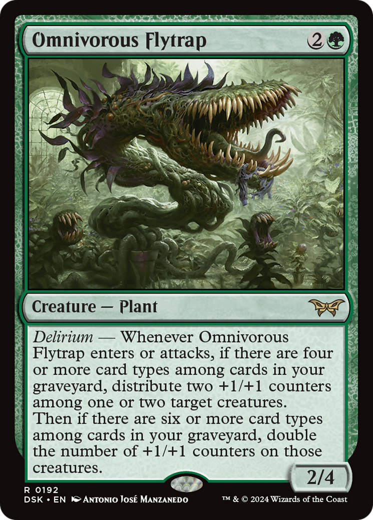 Omnivorous Flytrap [Duskmourn: House of Horror] | Lots Moore NSW